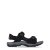Karrimor Antibes Leather Junior Walking Sandals Black/Red/Char