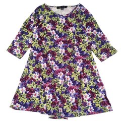 Miso Floral Swing Dress Ladies Multi Floral