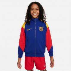 Nike FC Barcelona Chinese New Year Anthem Jacket 2023 2024 Juniors Royal Blue