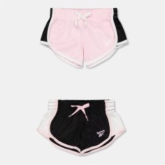 Reebok Kids' Jersey Jogger Shorts Pink Lady