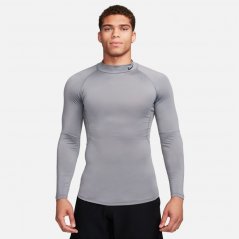 Nike Pro Men's Long-Sleeve Top Grey/Black