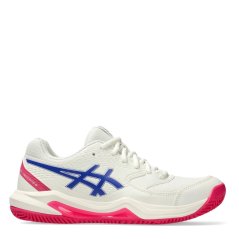Asics Women's Gel Dedicate Clay Tennis Shoes Crm/Dk Cobalt