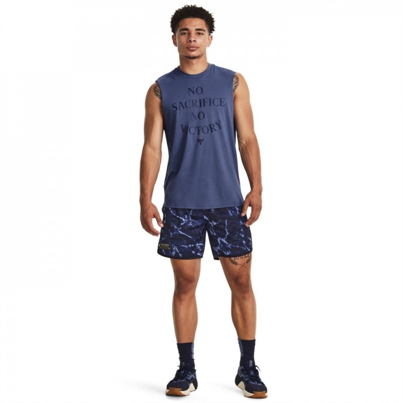 Under Armour Armour Pjt Rock Mesh Shorts Pt Gym Short Mens Blue