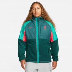 Nike FC AWF Men's Winterized Full-Zip Soccer Jacket Green/Red