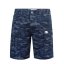 Firetrap BTK Short Snr00 Navy Camo