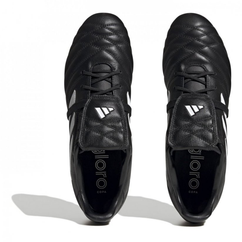 adidas Copa Gloro Folded Tongue Firm Ground Football Boots Black/White