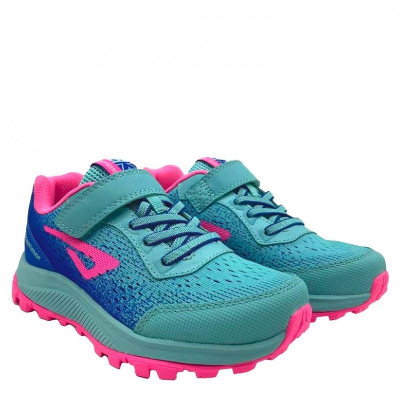Karrimor Tempo TR 8 Child Girls Trainers Teal/Blue