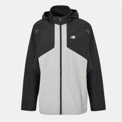 New Balance Men's Active Utility Woven Lightweight Performance Training Jacket Black