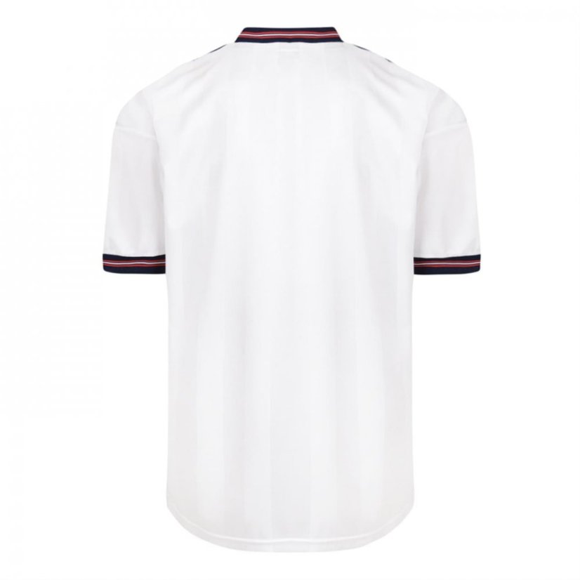 Score Draw England 1986 Home Shirt Mens White