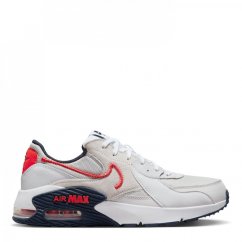 Nike Mens Air Max Excee Trainers Grey/Red