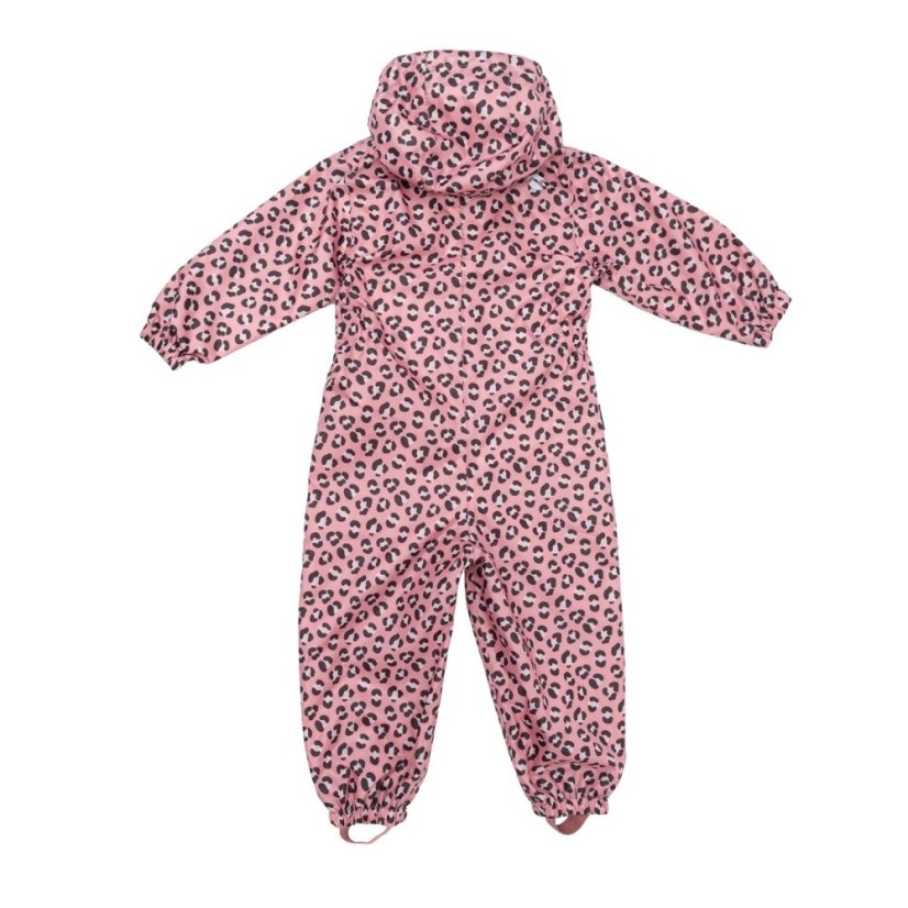 Gelert Unisex Kids' All-Weather Waterproof Windproof Hooded Long Sleeve Waterproof Jacket Pink