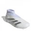 adidas Predator 24 League Laceless Firm Ground Football Boots White/Silver