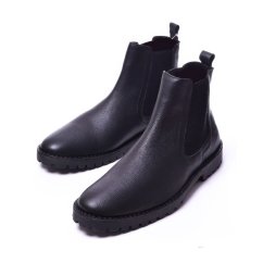 Lambretta Leather Chelsea Boot Black