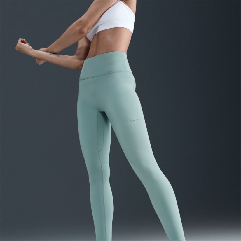 Nike Tempo High-Waisted 7/8 Running Leggings Womens Cannon