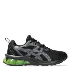 Asics Gel-Quantum 90 Iv Gs Low-Top Trainers Unisex Kids Black/Neon Lime