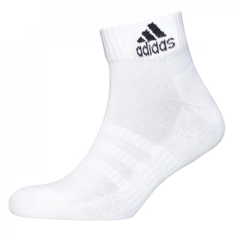 adidas Ankle Socks 3 Pack MegGreyHtr