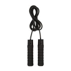 Everlast Leather Skipping Rope Black