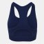 USA Pro UP Seamless Crop Sports Bra Navy