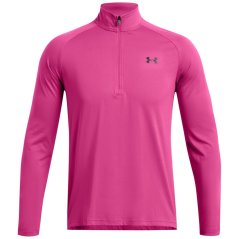 Under Armour Tech Half Zip Top Mens AstroPink/Blk