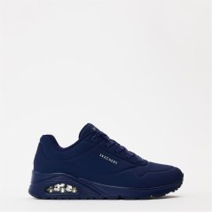 Skechers Kids' Durabuck EW Casual Low-Top Trainers Navy