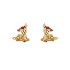 Disney Kids' Bambi Stud Earring Gold