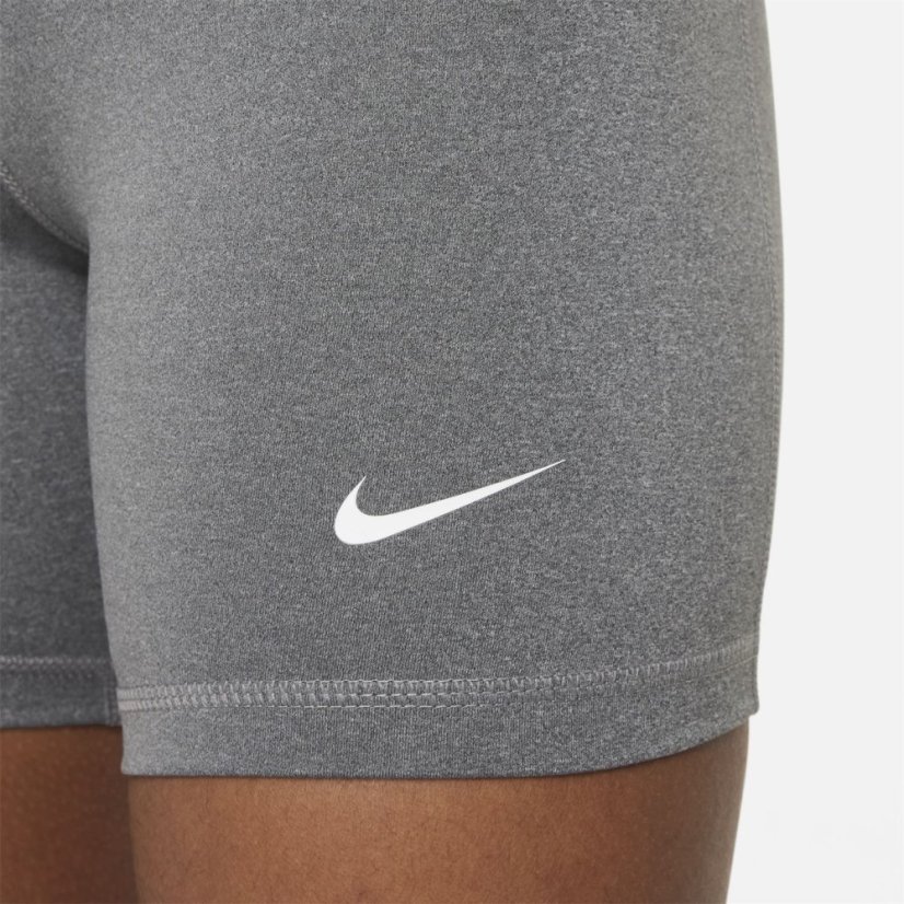 Nike Pro Shorts Junior Girls Grey Heather