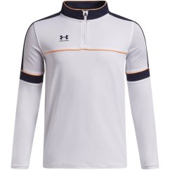 Under Armour Challenger Training Quarter Zip Juniors White/Navy