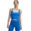 Under Armour Women's Motion Performance Gym Vest Blue Atlantis