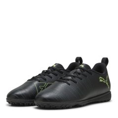 Puma Kids' Future 8 Play Astro Turf Football Boots Black-Fizzy L