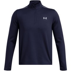 Under Armour Men's Long-Sleeve Performance Gym Top Blue