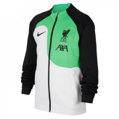 Nike Liverpool Anthem Away Jacket 2023 2024 Juniors White Green