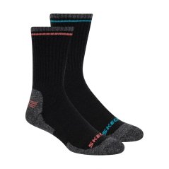 Skechers Men's Crew Socks Black Combo