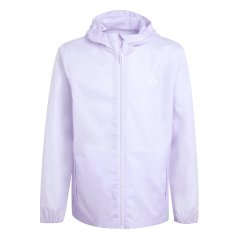adidas Kids' Rain Anorak Jacket Lilac