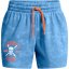 Under Armour Women's Performance Terry Gym Shorts Blue