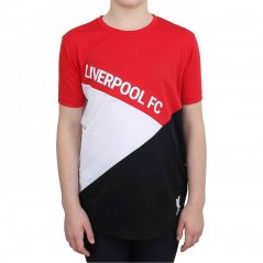 Team Liverpool F.C Team Poly T-Shirt Red/White