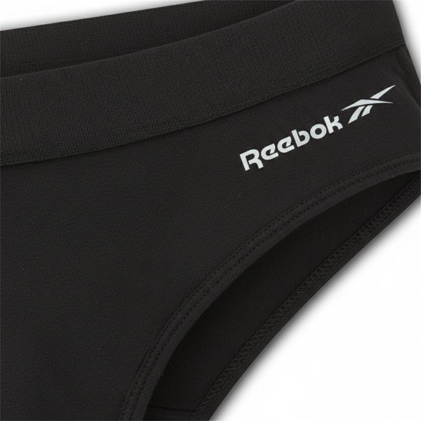 Reebok Reebok Womens 3 pack Briefs Austine 3pk Black