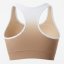 USA Pro Seamless Ombre Sports Bra Desert/White