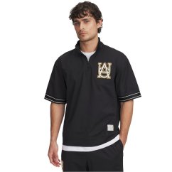 Under Armour Men's Courtside Short-Sleeve Shirt Black
