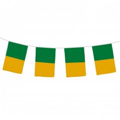Official Bunting Green/Gold