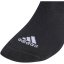 adidas 3-Stripes Cushioned Sportswear Mid-Cut Socks 3 Pairs Black/White