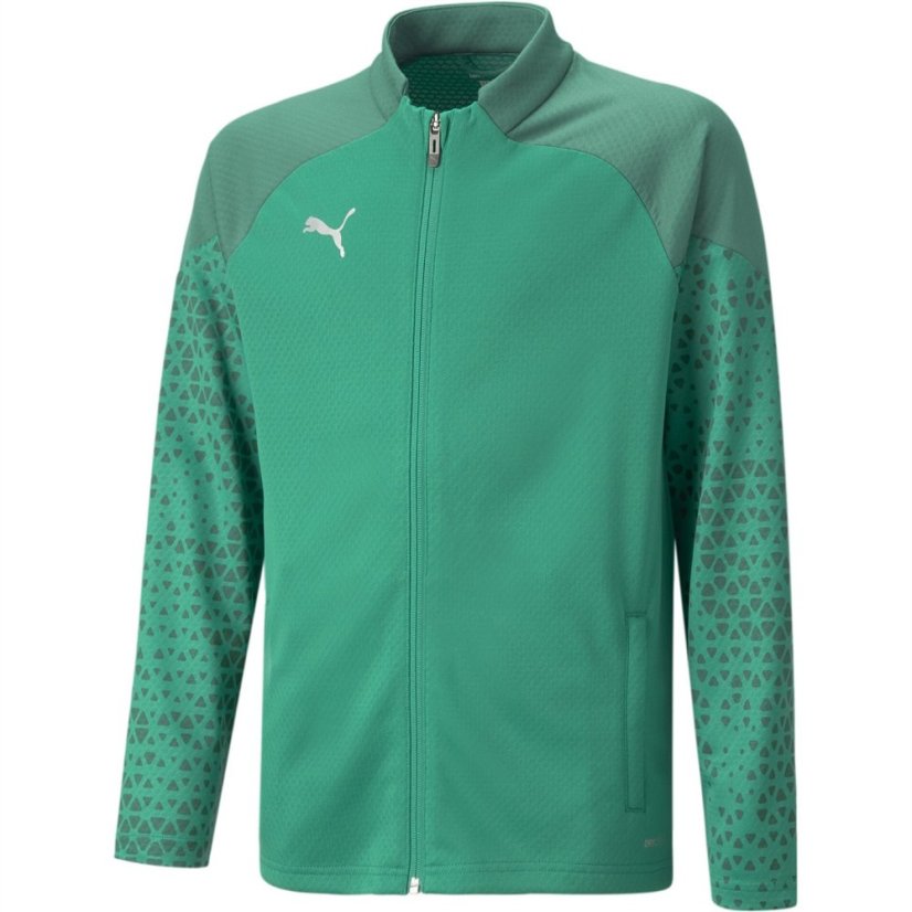 Puma Unisex Kids' Moisture-Wicking Performance Training Jacket Pepper Green