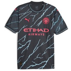 Puma Mcfc 3rd Jersey Replica Football Shirt Mens Dark Navy