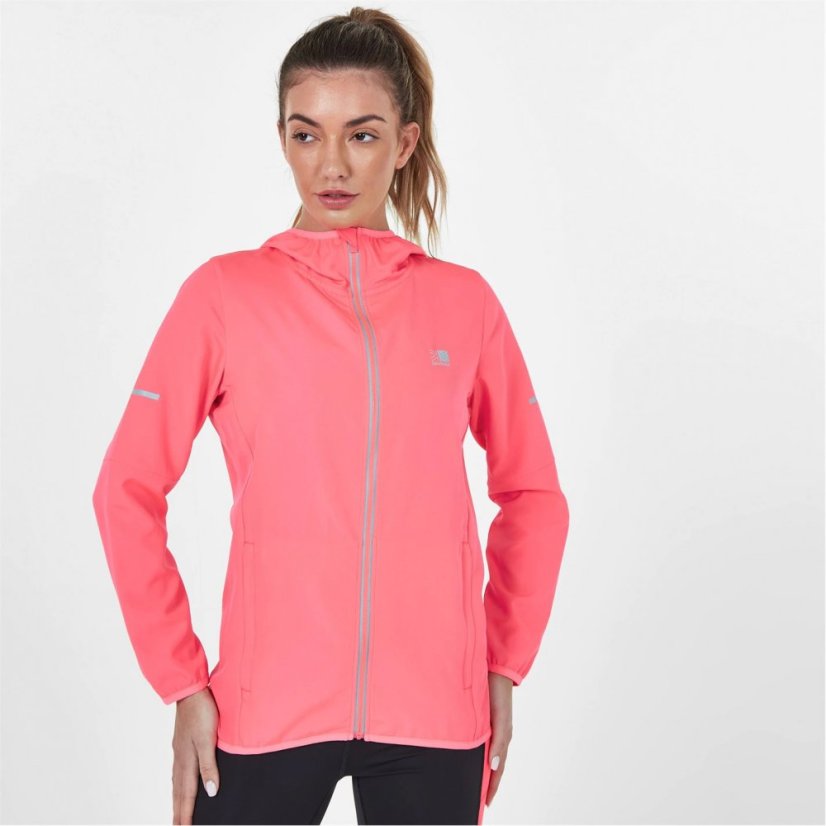 Karrimor Funnel Neck Run Jacket Womens Pink