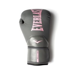 Everlast Elite Training Gloves Grey/Pink