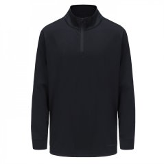 Campri Thermal Zip Top Mens Black
