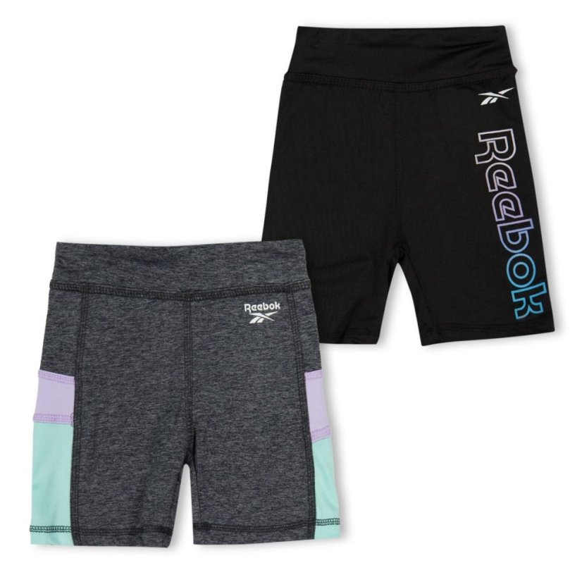 Reebok Kids' Jersey Jogger Shorts Midnight