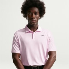Nike Men's Short Sleeve Performance Polo Shirt Pink Foam
