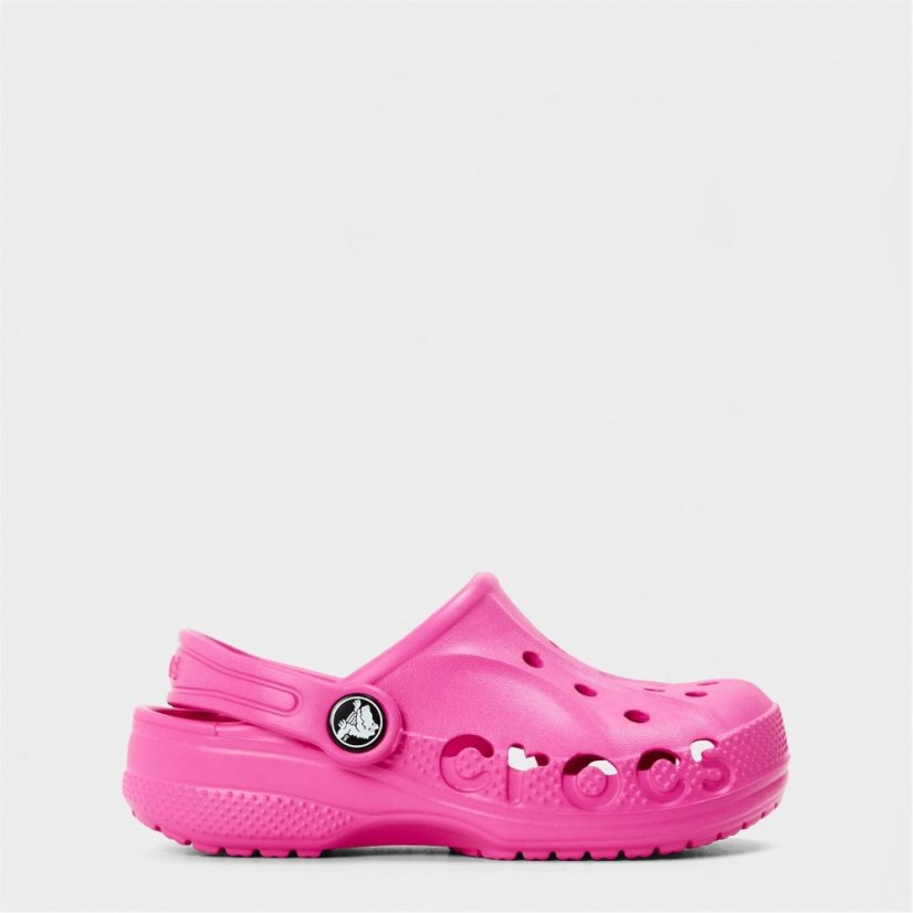 Crocs Baya Clogs Childrens Electric Pink