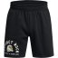 Under Armour Men's Icon Fleece Jogger Shorts Black
