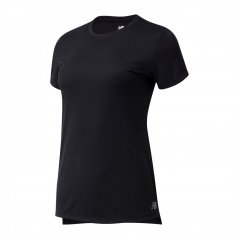 New Balance Running T Shirt Ladies Black